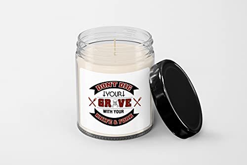 Knife_3 Candle – Soy Wax Candle – Hand Poured Candle