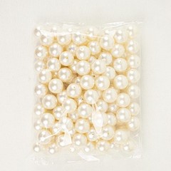 20 mm Ivory Large FAUX PEARL BEADS Wedding Party Crafts Decorations VASE FILLERS