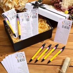 Teacher Appreciation Gifts Bulk Thank You Teacher Ballpoint Pens Cards and 30