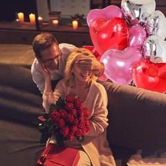 Upgraded Pink Silver and Red Balloons – Pack of 15 – Heart Shaped Foil