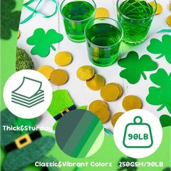 Bazyrock 30 Sheets Green Cardstock 8.5» x 8.5 inches x 11 inches,