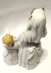 Homco 1405 «Bride’s Day» Figurine Bisque Finish Malaysia B2