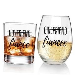 Engagement Gifts for Couples- Newly Wedding Fiance Gift for Him and Fiancee
