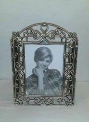 Vintage Royal Limited Silver Hinged Screen Frame Wedding Photo Display
