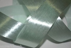 100-250 Yards Sasheen 3M Satiny 5/8 7/8 1-1/4 Ribbon Wedding Green Silver Pewter