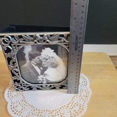 Royal Limited Pewter Like Wedding Miini Album holds 80 5 x 5 photos