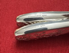 Tiffany & Co JARDIN 2 Pc Cake Serving Set W/box Sterling Handle