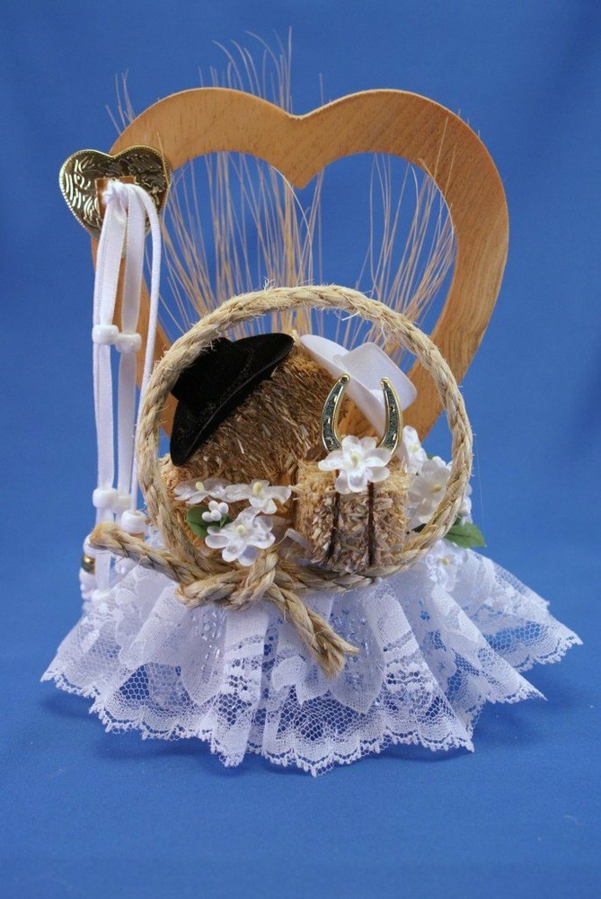 Western Wedding Cake Topper Lasso of Love WB100 HANDCRAFTED IN THE USA