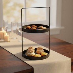 Wooden Dessert Display Set Decorative Cake Display Stand Sturdy for Party