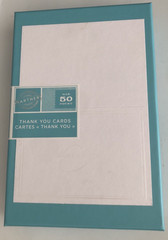 GARTNER STUDIOS THANK YOU CARDS PEARL WHITE CARDS Item 61506