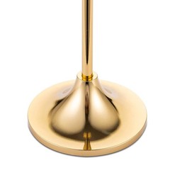 2 Sets(6 Pcs) Brass Gold Metal Taper Candle Holders 2 sets (6 pcs),