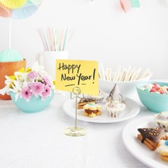 6Pcs Number Birthday Picture Table Number Holder Table Number Stands for Wedding