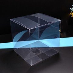 10X Box Clear PVC Plastic Cube Wedding Party Favour Gift Display Transparent BOX