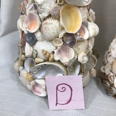 SEASHELL Topiary Tree Starfish Centerpiece Shore Ocean Wedding Shell Beach 15″