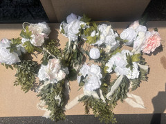 WEDDING BOWS Shabby Chic Country PEWS WEDDING