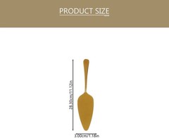 Wedding Cake Cutting Set Elegant Knife Server Pie Cutter Spatula Gold