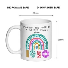 76th Birthday Gifts for Women Men Coffee Mugs,Gifts for 76 Year Old Woman,195…