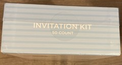 Club Wedd Target 50 Count Invitation Kit 50 Response Cards New In Unopened Box