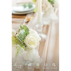 Handmade Foam Flower Arrangement DIY Wedding Decor Centerpieces Bouquet Kit New