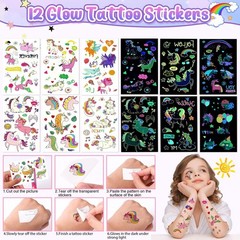 Winrayk 12 Sets Unicorn Party Favors Birthday Supplies for Girls, Drawstring …