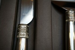 Vera Wang & Wedgwood Cake Knife and Sever Set *Stainless Steel * Infinite Love