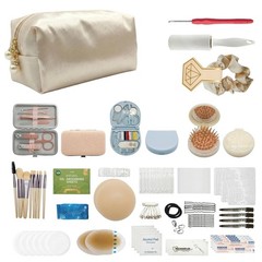 Wedding Emergency Kit for Brides, Champagne White, 100+ Pieces, All-in-One