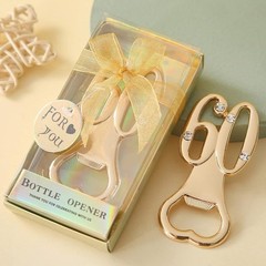 Gold Bottle Opener Set 60th Birthday Party Favors Unique Gift 24 Pcs Durable New