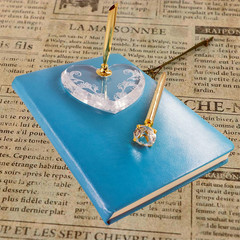 Midube Signing Pen and Acrylic Holder Set Pen for Wedding Bridal Guest Sign in A