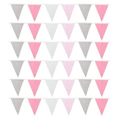 Bunting Banner Wedding For Birthday Party Hanging Decoration Triangle Flags