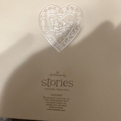 Hallmark Stories Guest Book Ivory Traditional Wedding WCA2807
