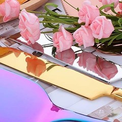 Buyer Star Cake Shovel Knife Sets, 304 Stainless Steel Gold Spatula Baking Tool