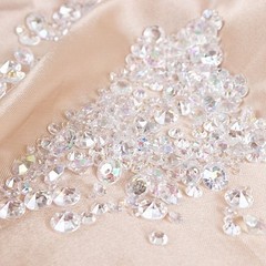 4000 Iridescent Faux Diamond Acrylic Beads VASE FILLERSs DIY Crafts Party Events