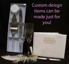 Mr RR2-D2 & BB-8 Droid Action Star War Funny Wedding Cake Topper Groom top
