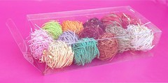 50 pcs 2-5/8×1-5/16×1-1/8″ Clear Tuck Plastic PVC Boxes Gift Party Wedding Favor