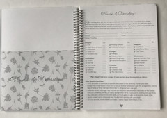 NEW I Do Wedding Planner Organizer Spiral Bound Book w/Pockets & Checklists