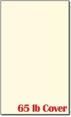 50 Sheets Legal Size (8 1/2 X 14 Inches) – 65lb Cover – Cream 50 Pack,