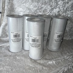 5🆕 Darice 2913-50, Glitter Tulle Netting, Craft White, 6″ x 10 yds (Lot Of 5🆕)