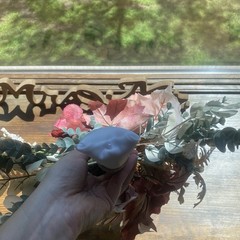 Bridal Wedding Bouquet Hand made Budget Friendly Faux Flowers Red Orange Fall