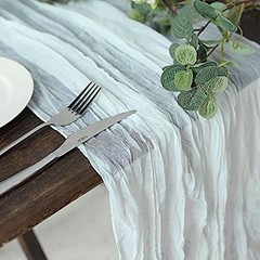 BalsaCircle 10 feet White Cotton Cheesecloth Gauze Extra Long 120-Inch,