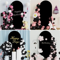 Elegant 6FT Wedding Arch Cover – Durable Spandex Backdrop for Celebrations