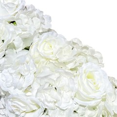 100cm Artificial Rose Flower Row Wedding Wall Floral Arrangement Backdrop Decor