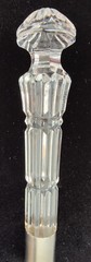 Waterford Cake & Pie Server w Crystal Handle & Serrated Stainless Blade