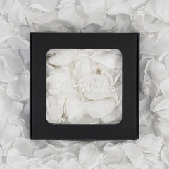 Real Preserved Rose Petals 50G(1.75Oz) for Wedding Decor, Romantic Nights – Incl