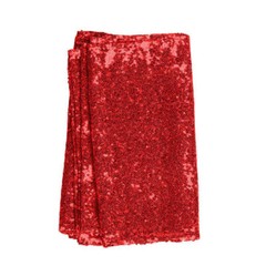 1/5/10/25pc Table Cloth Glitter Sequin Banquet Cover Sparkly Wedding Party Decor