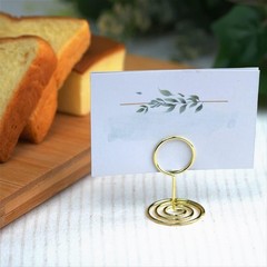 Versatile 20pcs Gold Table Number Holders for Elegant Events & Celebrations