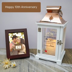 10th Wedding Anniversary Lantern, Best 10th Anniversary Wedding Gifts for
