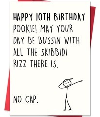 10th Birthday Card,10 Year Old Birthday Gifts & Decorations for Boys Girls So…