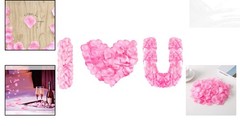 Versatile 1200 PCS Silk Rose Petals – Perfect for Weddings, Parties, and More