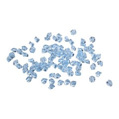 For Acrylic Gemstone Ice Rocks 200pcs 6-9mm for Vase Aquarium Party Use