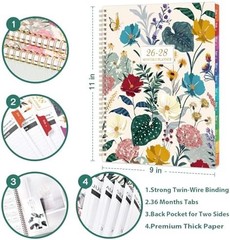 2026-2028 Monthly Planner/Calendar – 3 Year Monthly Planner 2026-2028, 9» x 11′